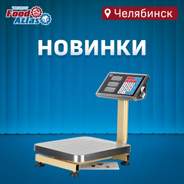 В продажу поступила новая серия торговых весов Foodatlas Eco