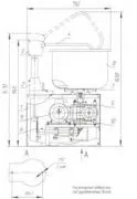Головка МЖИГ304269002 для машины тестомесильной МТМ-65МНА